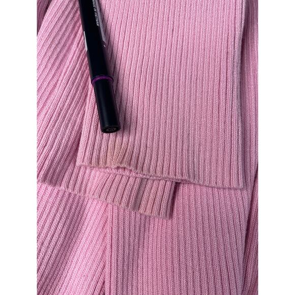 Lizette Collection pink crop sweater with heart rhinestones,‎ Size Small - Picture 10 of 10